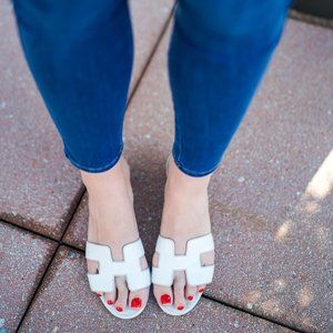 Hermes Dup - French Sole Alibi Sandal